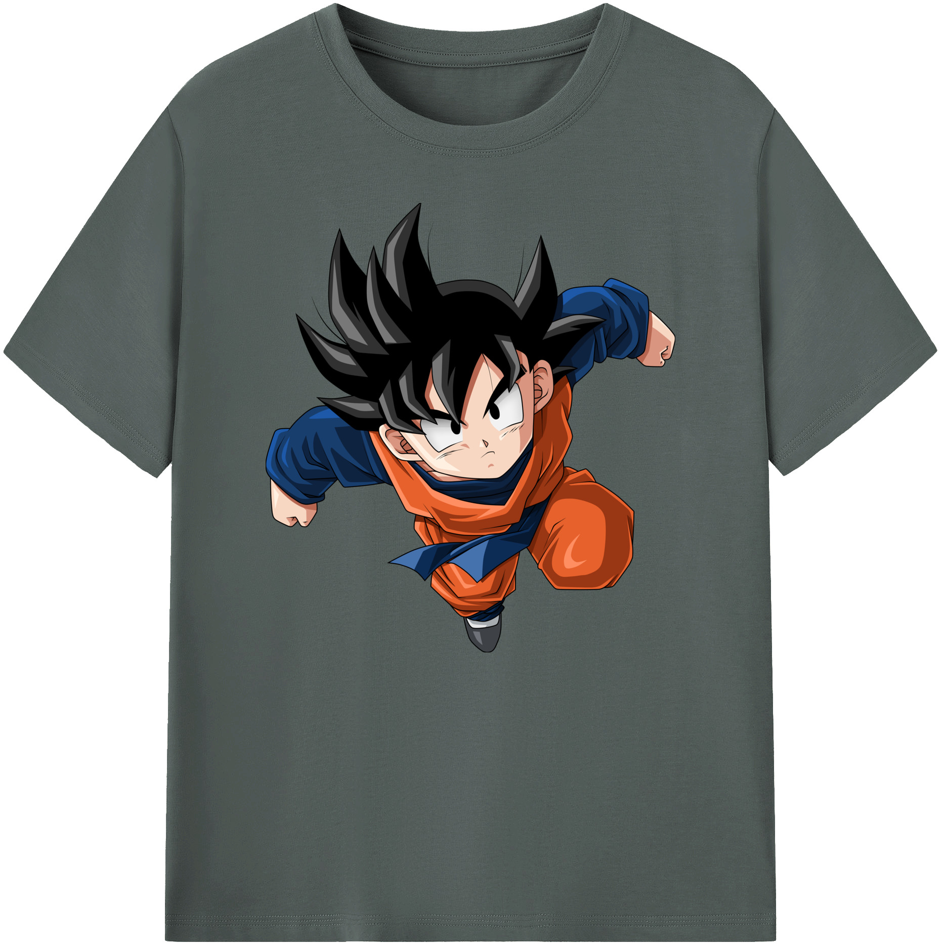 （画像用） ドラゴンボール 孫悟空（そん ごくう）Son Goku カカロット DRAGON BALL Kakarotto 綿100％ メンズ半袖Tシャツ｜肌触りやわらか＆通気性